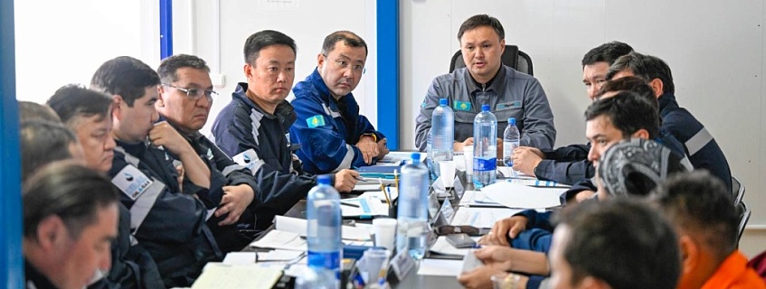 «ҚазМұнайГаз» ҰК» АҚ басшысы «Рожковское» кен орнында болып, «Урал Ойл энд Газ» ЖШС басшылығымен жұмыс кеңесін өткізді